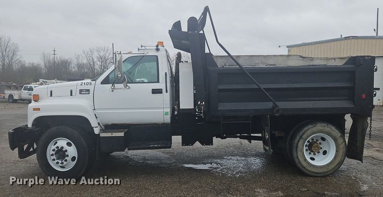 image for item OK9839 1998 Chevrolet  C7500 dump truck