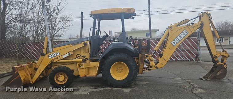 image for item OK9842 2003 John Deere  310G backhoe