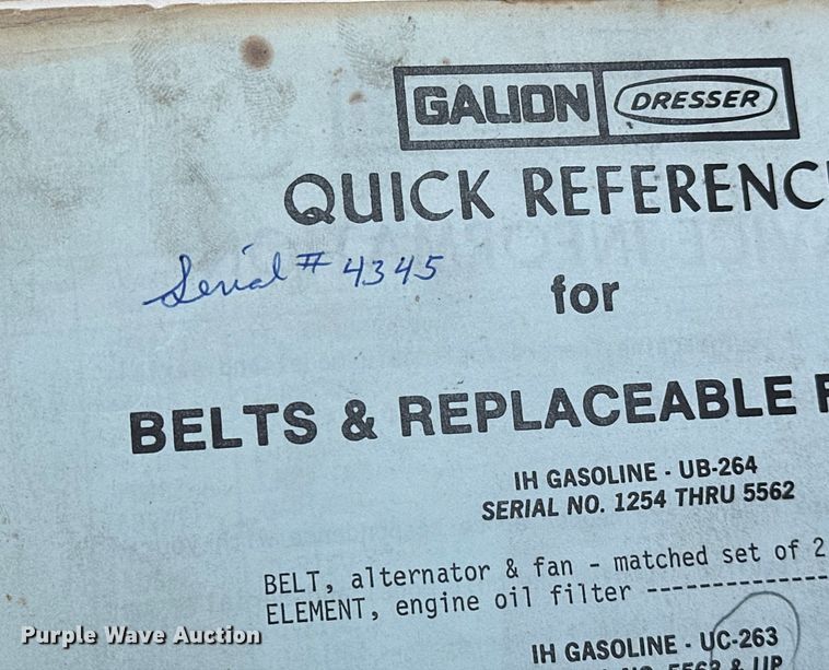 image for item OM9459 Galion crane