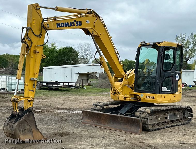 image for item OM9464 2019 Komatsu  PC88MR-10 mini excavator