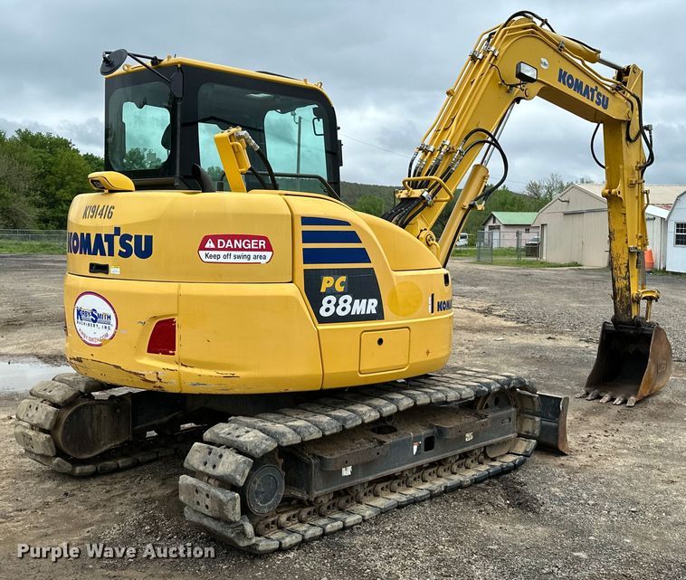 image for item OM9464 2019 Komatsu  PC88MR-10 mini excavator