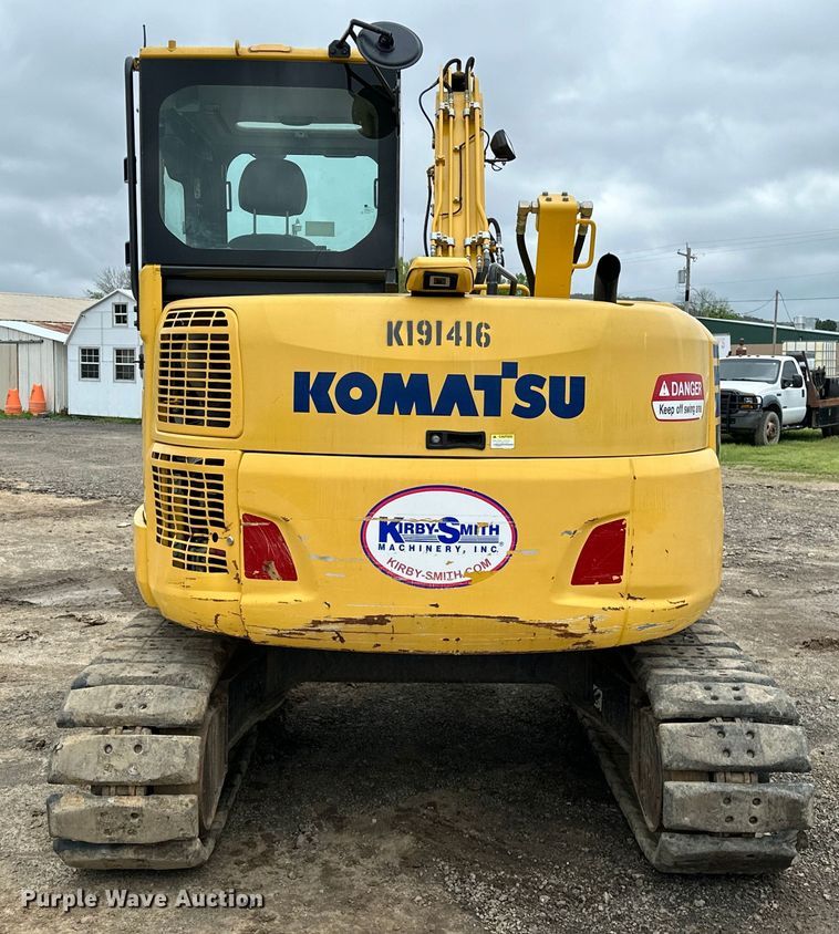 image for item OM9464 2019 Komatsu  PC88MR-10 mini excavator