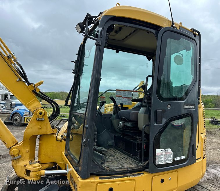 image for item OM9464 2019 Komatsu  PC88MR-10 mini excavator