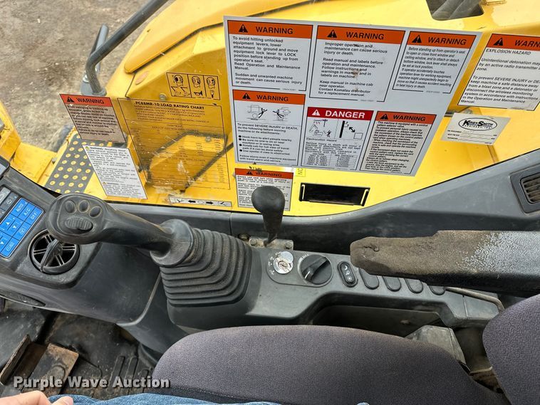 image for item OM9464 2019 Komatsu  PC88MR-10 mini excavator