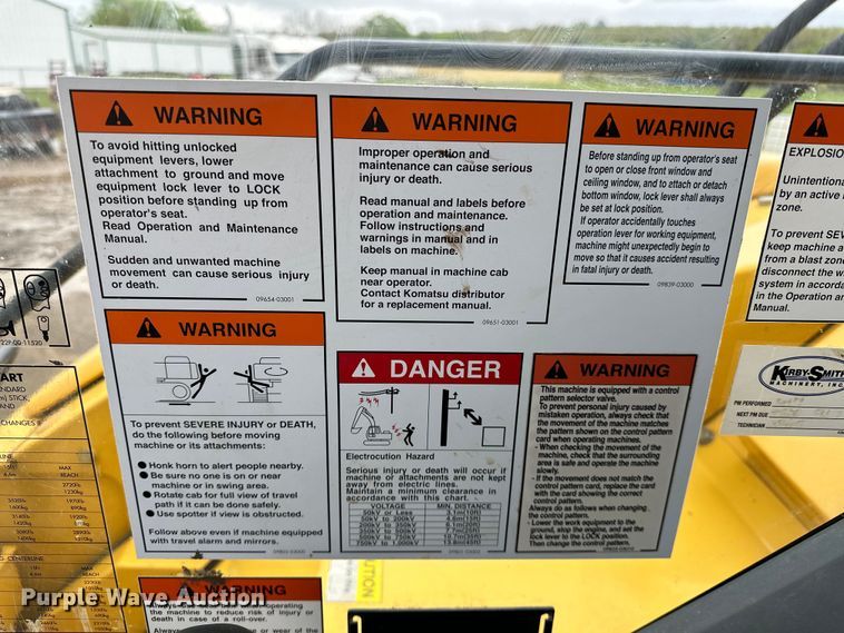 image for item OM9464 2019 Komatsu  PC88MR-10 mini excavator