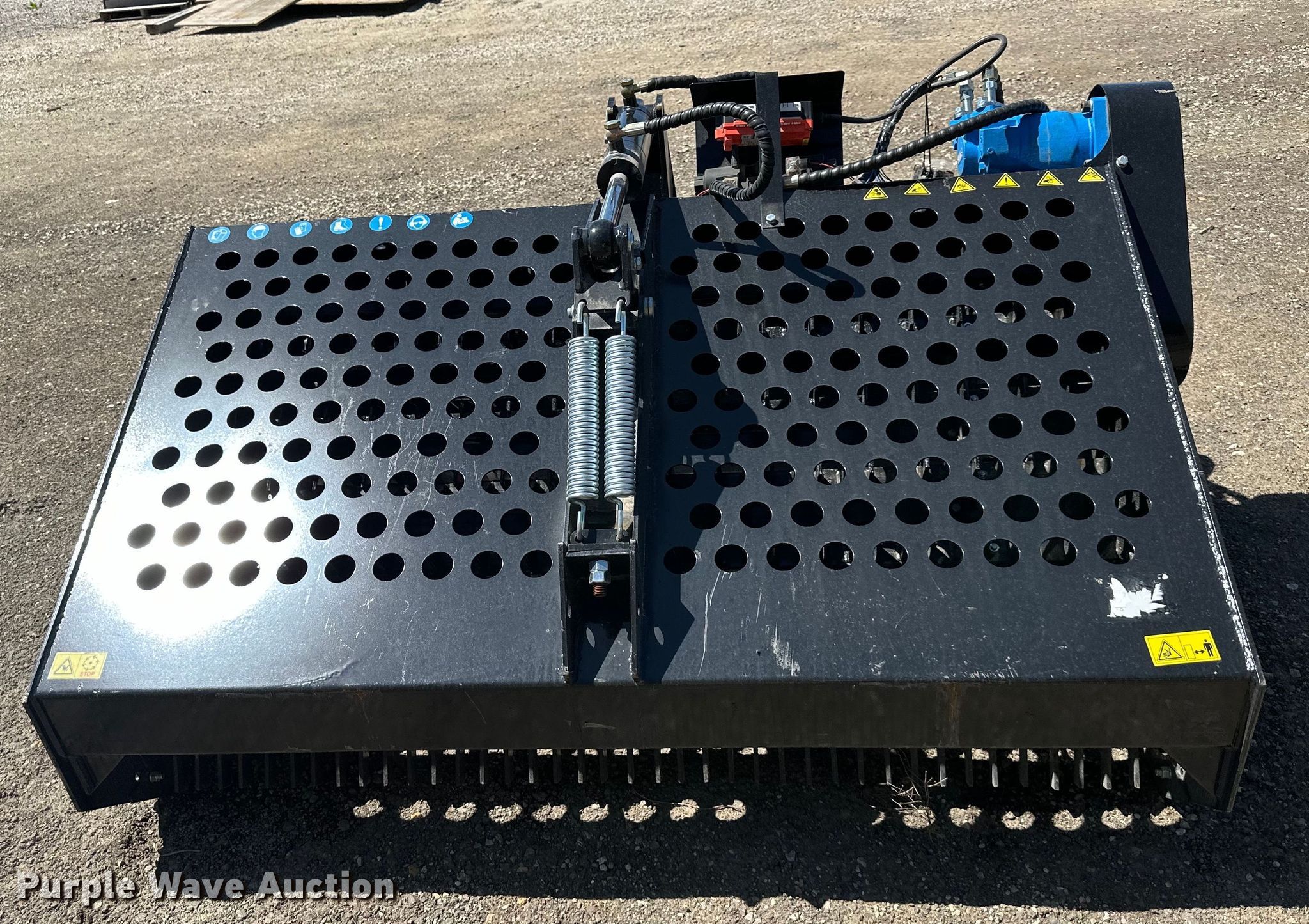 2023 TopCat ECSSLR72 skid steer landscape rake in Tonganoxie, KS Item