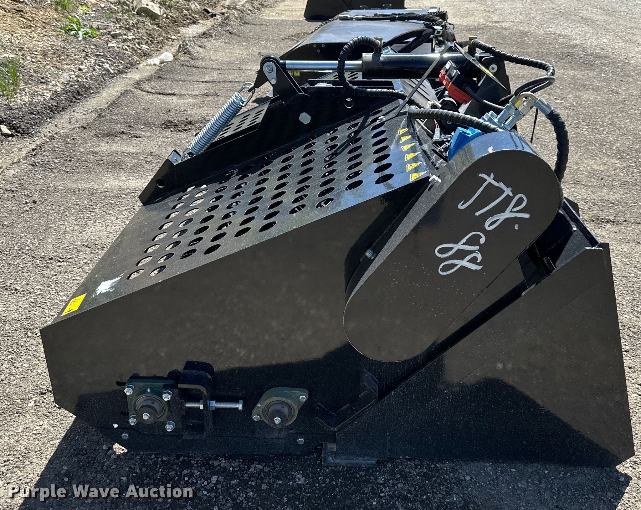 2023 TopCat ECSSLR72 skid steer landscape rake in Tonganoxie, KS Item