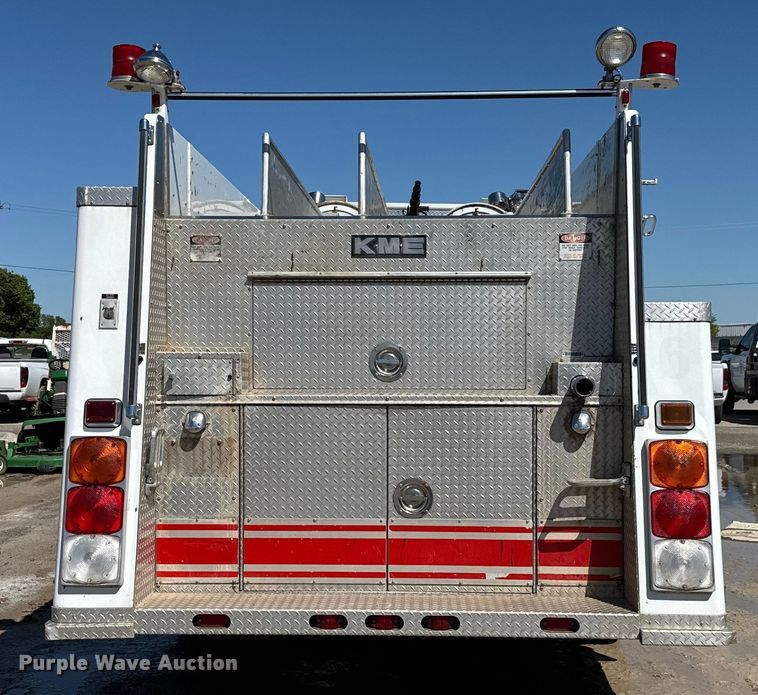 image for item DK6555 1993 KME Renegade pumper fire truck