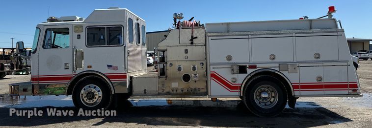 image for item DK6555 1993 KME Renegade pumper fire truck