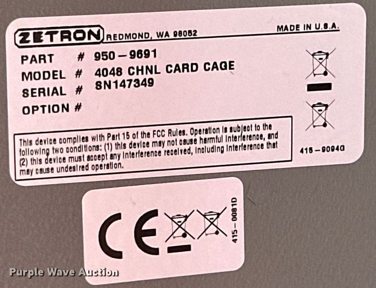 image for item DK6829 Zetron communications system