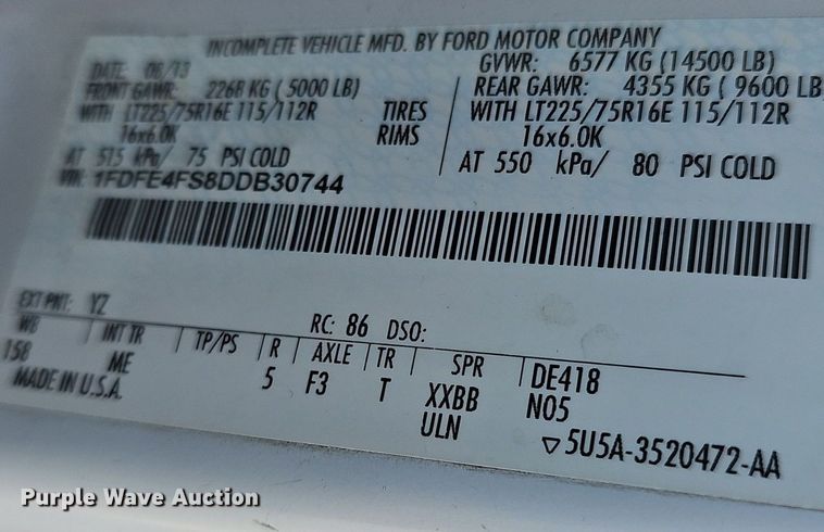 image for item DM1613 2014 Eldorado National Aerotech Ford 220 shuttle bus