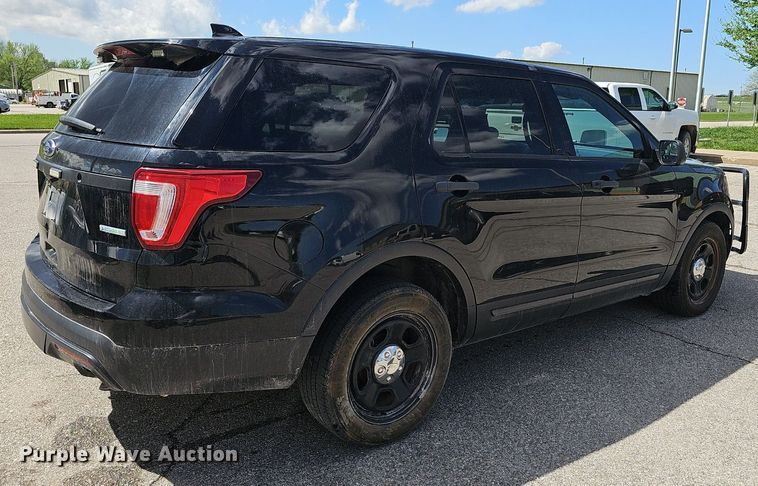 image for item DM1615 2016 Ford Explorer Police Interceptor  SUV