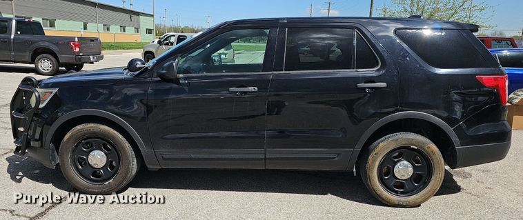 image for item DM1615 2016 Ford Explorer Police Interceptor  SUV