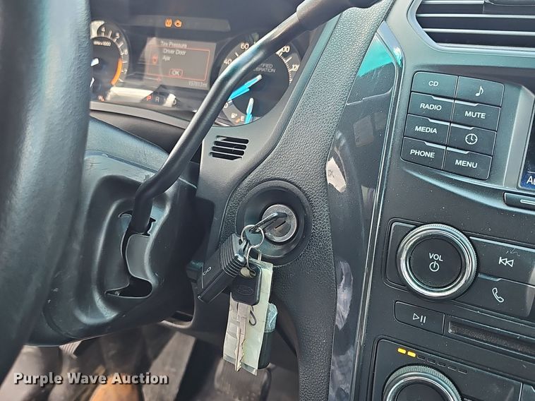 image for item DM1615 2016 Ford Explorer Police Interceptor  SUV