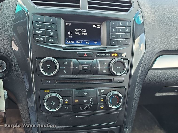 image for item DM1615 2016 Ford Explorer Police Interceptor  SUV