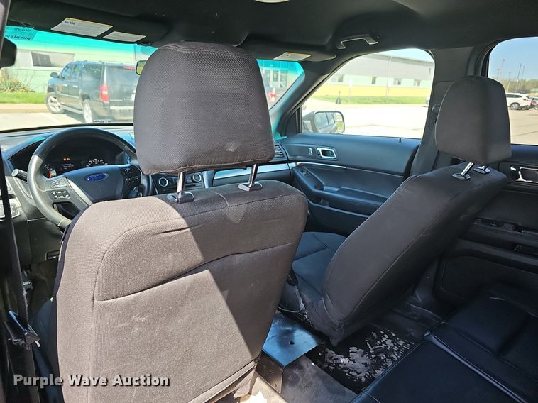 image for item DM1615 2016 Ford Explorer Police Interceptor  SUV