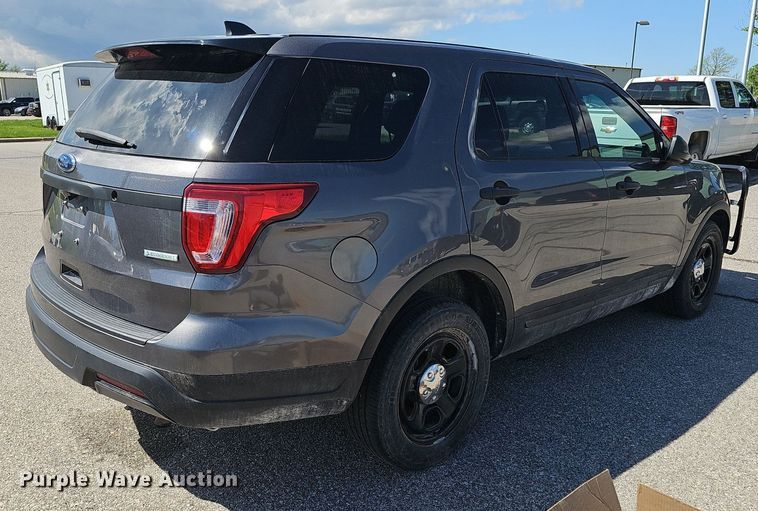image for item DM1616 2019 Ford Explorer Police Interceptor  SUV
