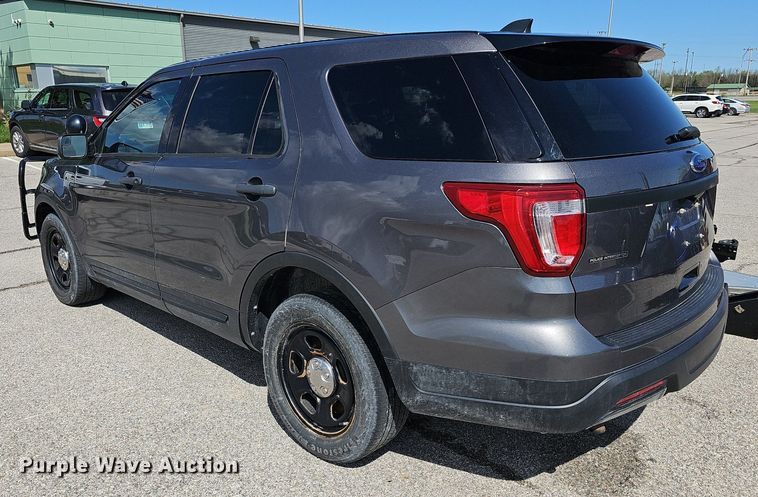 image for item DM1616 2019 Ford Explorer Police Interceptor  SUV