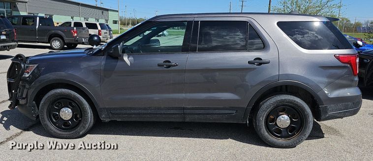 image for item DM1616 2019 Ford Explorer Police Interceptor  SUV