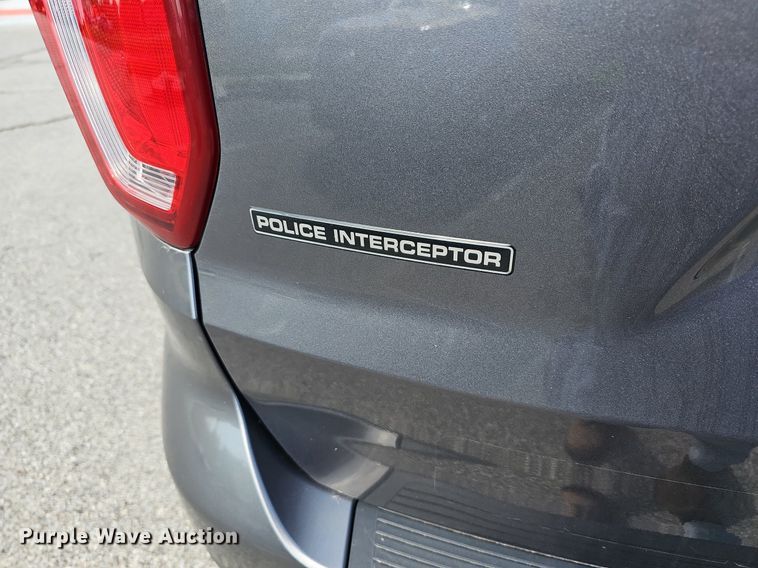 image for item DM1616 2019 Ford Explorer Police Interceptor  SUV