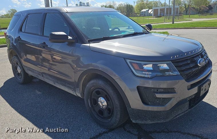 image for item DM1617 2016 Ford Explorer Police Interceptor  SUV