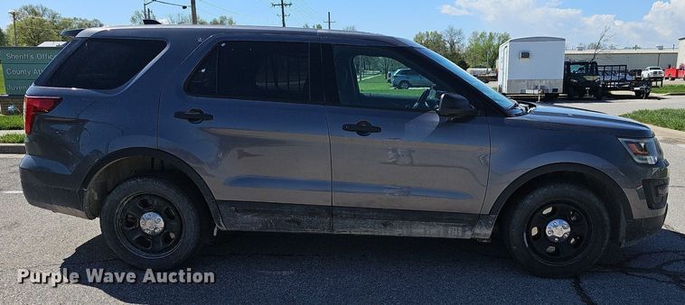 image for item DM1617 2016 Ford Explorer Police Interceptor  SUV