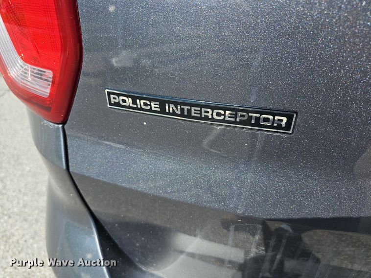 image for item DM1617 2016 Ford Explorer Police Interceptor  SUV
