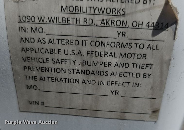 image for item DM1648 2012 Ford Transit Connect  XLT handicap accessible van