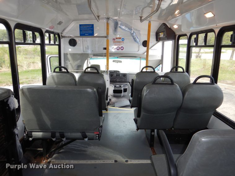 image for item DM1650 2014 Eldorado National Aerotech Ford 220 shuttle bus