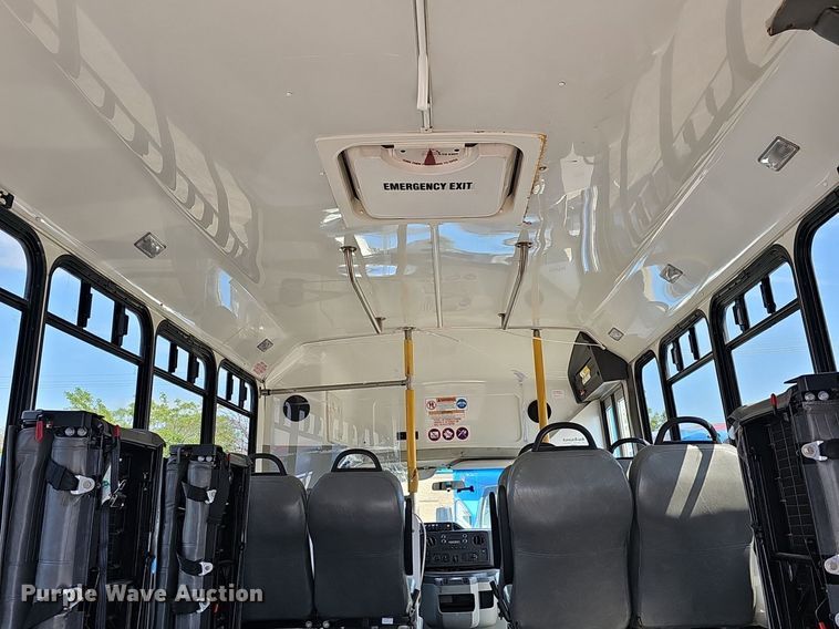 image for item DM1651 2014 Eldorado National Aerotech Ford 220 shuttle bus