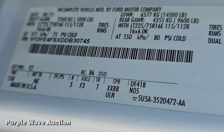 image for item DM1651 2014 Eldorado National Aerotech Ford 220 shuttle bus