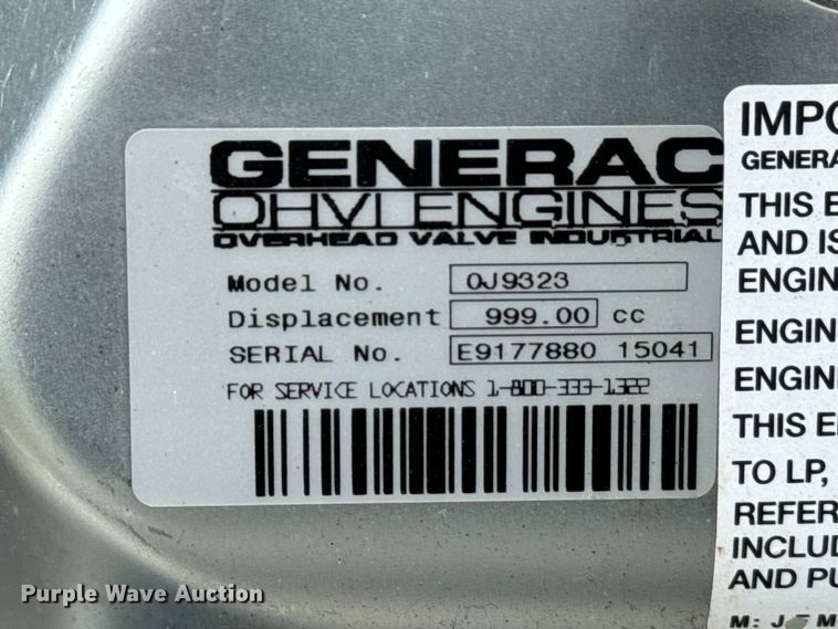 image for item DN7688 Generac  0067300 generator