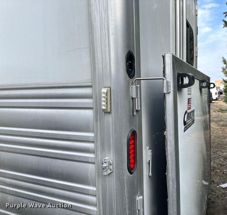 image for item DO3283 2016 Cimarron  Horse trailer livestock trailer