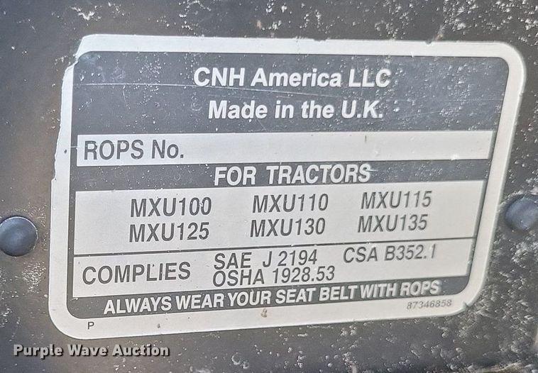 image for item DO4900 2006 Case IH Maxxum MXU110 MFWD tractor