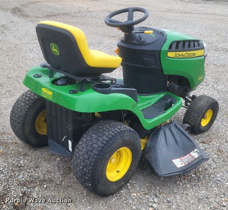 image for item DO4911 2016 John Deere D110 lawn mower