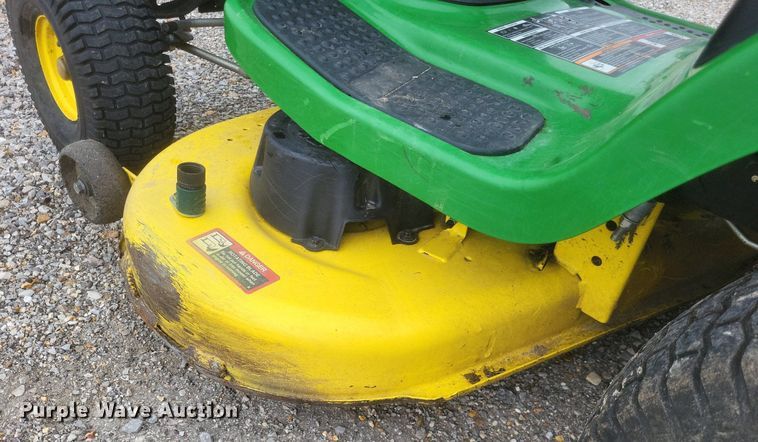 image for item DO4911 2016 John Deere D110 lawn mower