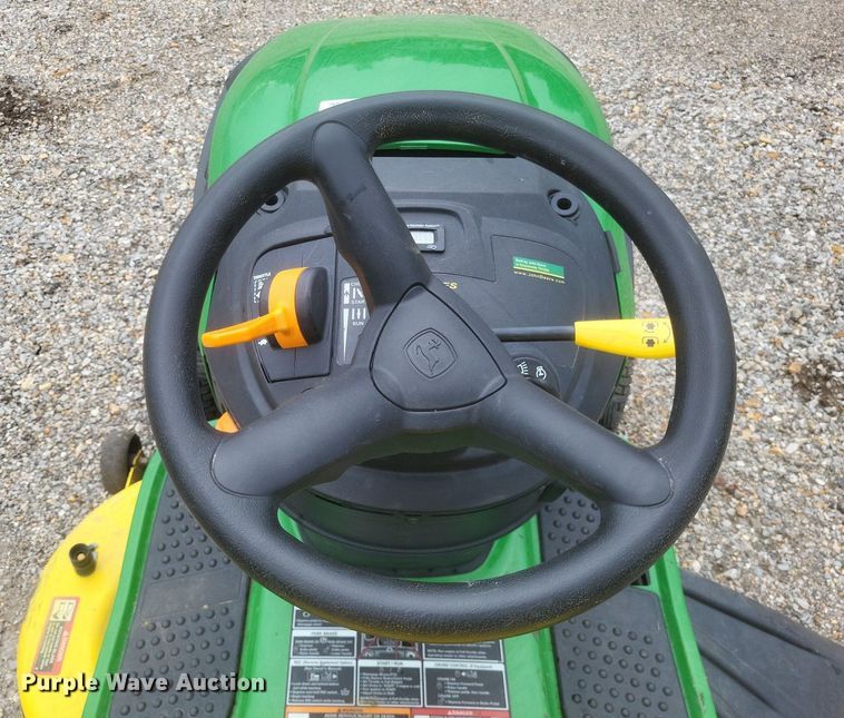 image for item DO4911 2016 John Deere D110 lawn mower