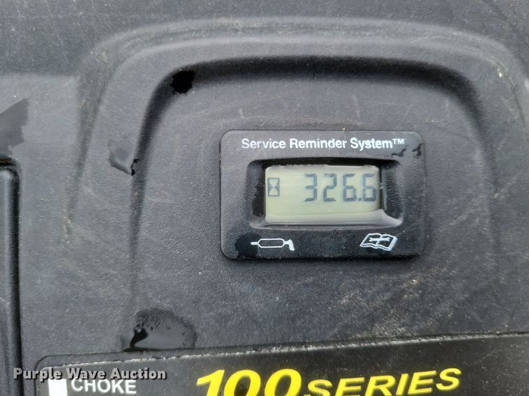 image for item DO4911 2016 John Deere D110 lawn mower