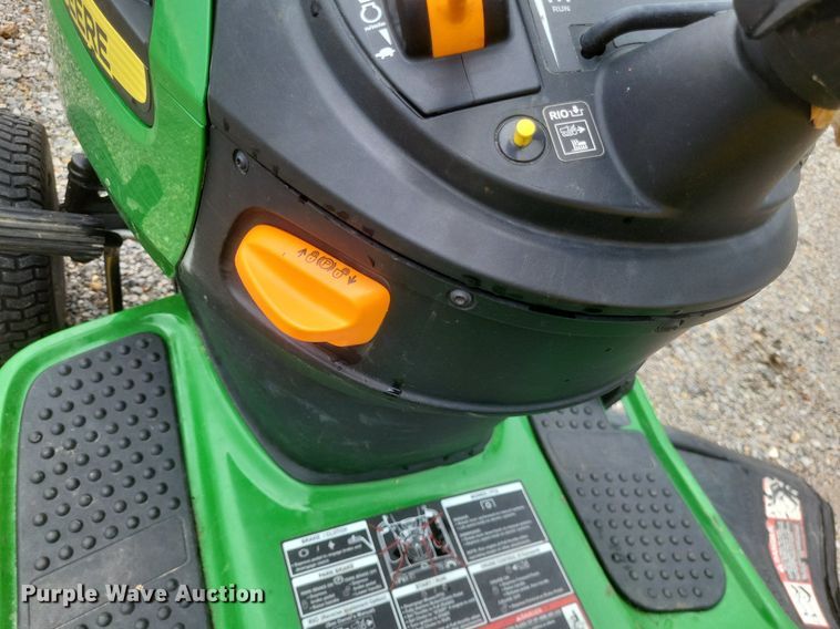 image for item DO4911 2016 John Deere D110 lawn mower