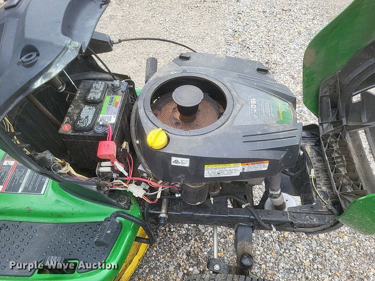 image for item DO4911 2016 John Deere D110 lawn mower