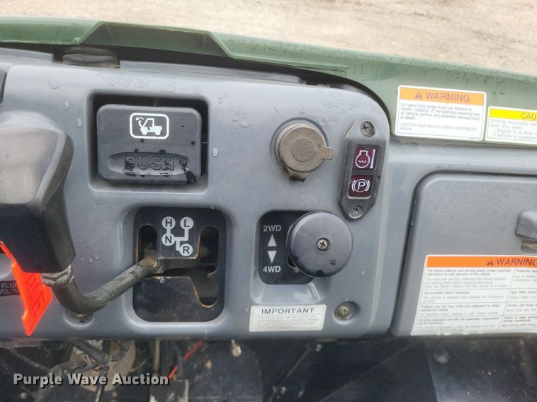 image for item DO4912 Kawasaki  Mule utility vehicle