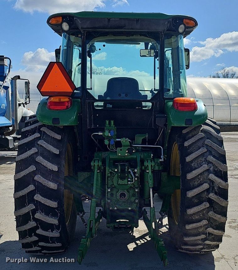 image for item DP0820 2014 John Deere 6105D MFWD tractor