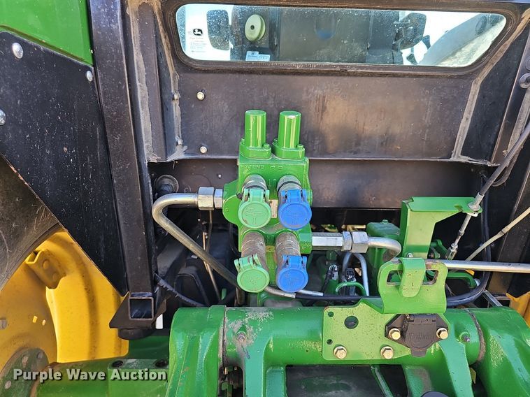 image for item DP0820 2014 John Deere 6105D MFWD tractor