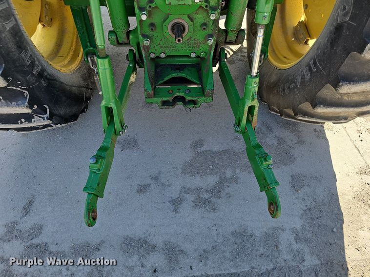 image for item DP0820 2014 John Deere 6105D MFWD tractor