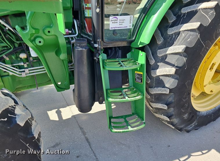 image for item DP0820 2014 John Deere 6105D MFWD tractor
