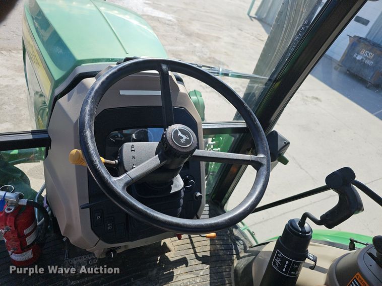 image for item DP0820 2014 John Deere 6105D MFWD tractor