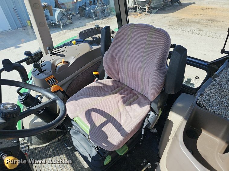 image for item DP0820 2014 John Deere 6105D MFWD tractor