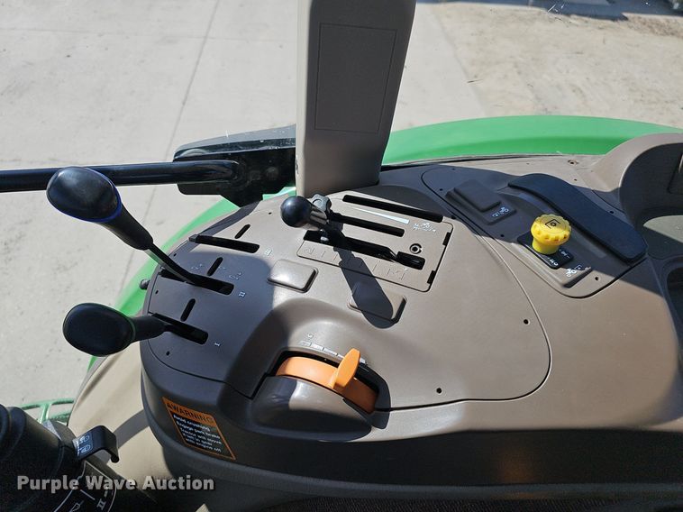 image for item DP0820 2014 John Deere 6105D MFWD tractor