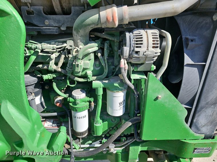 image for item DP0820 2014 John Deere 6105D MFWD tractor