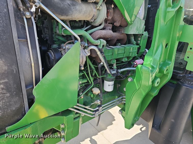 image for item DP0820 2014 John Deere 6105D MFWD tractor